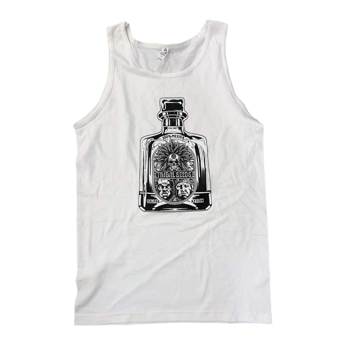 Tequila！タンク Tequila Bottle Tank (White) [ONLY SMALL AVAILABLE] – Tribal Seeds