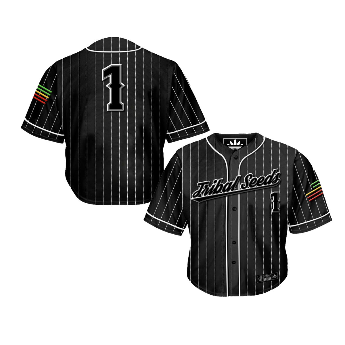 TBS Pinstripe Baseball Jersey – 3 Sisters Embroidery