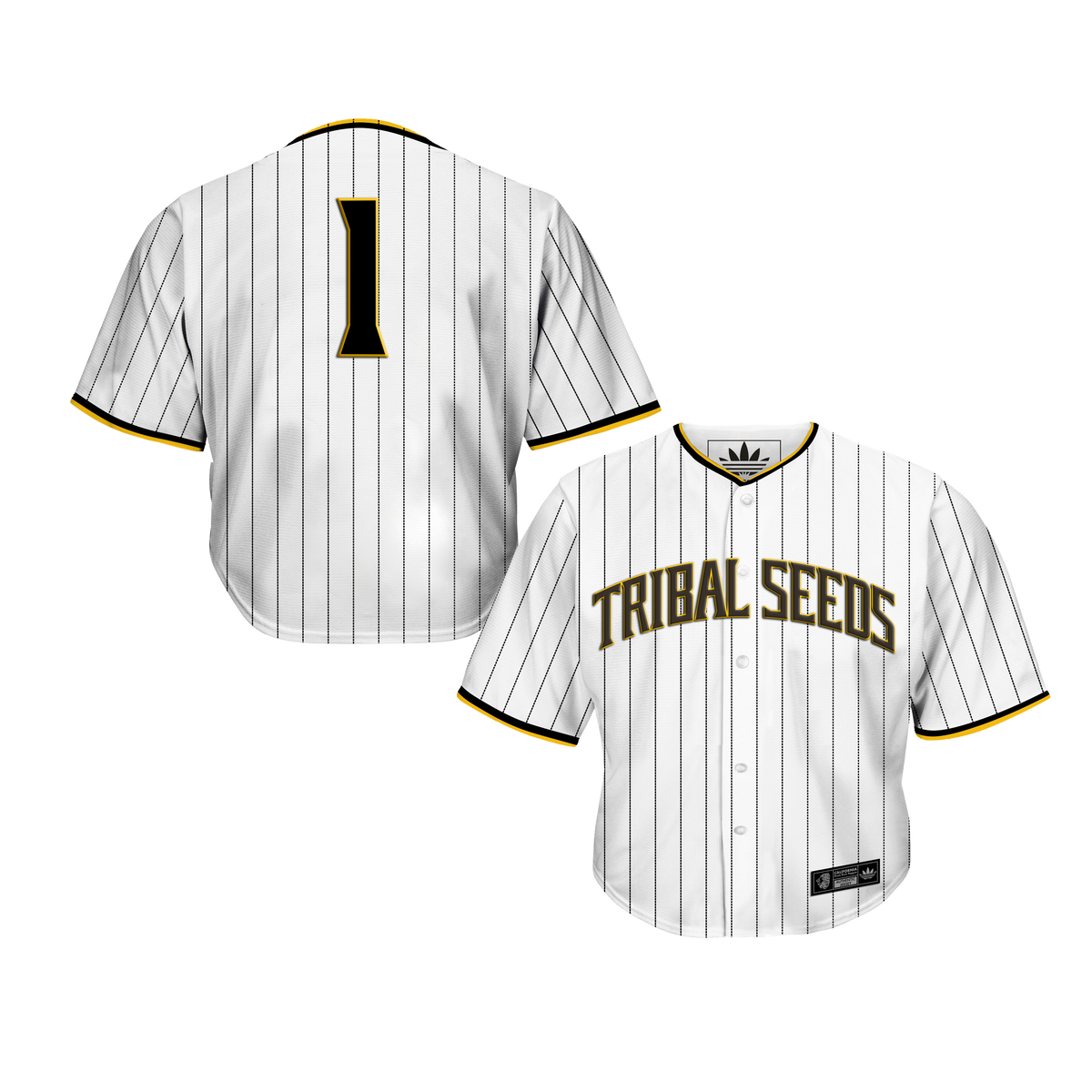 Pinstripe Crop Baseball Jersey – Tribal Seeds Store