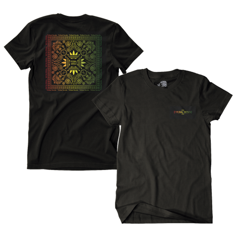 Rasta Bandana Tee (Black)