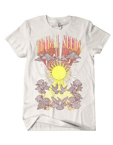Women's Oversized Doves Tee (Putty)