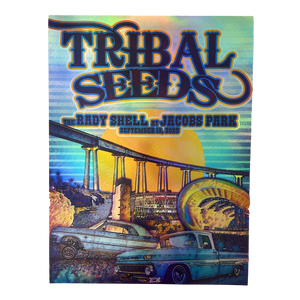 Rady Shell at Jacobs Park Show Foil Poster