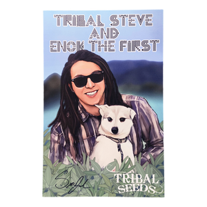 Tribal Steve And Enok The First Autographed Poster