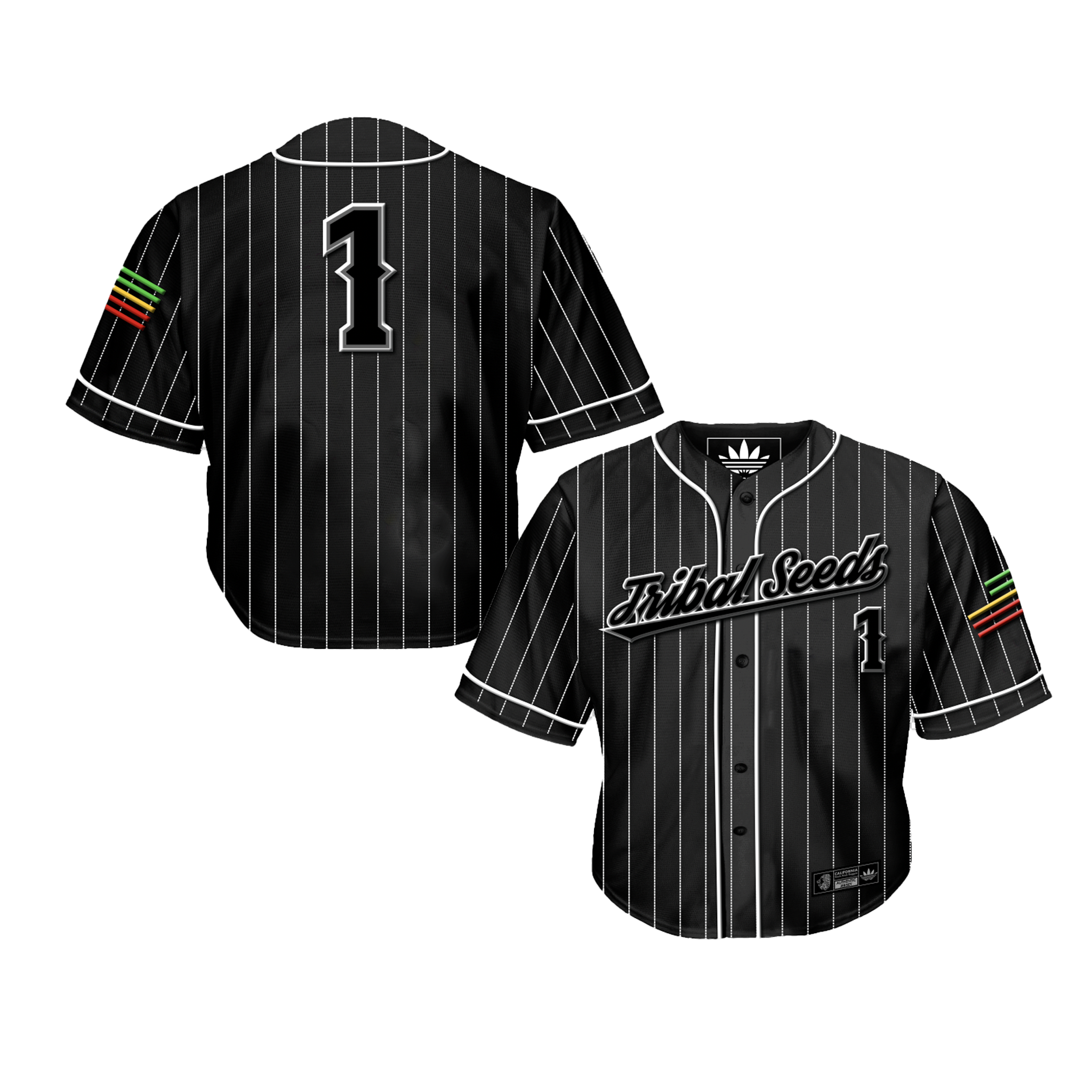 shopaztecs - Aztecs #1 Striped Baseball Jersey
